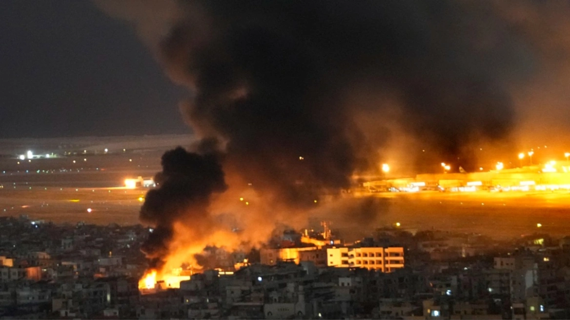 Το Ισραήλ χτύπησε οικονομικούς στόχους στη Βηρυτό που συνδέονται με τη Χεζμπολάχ – Βομβαρδισμοί κοντά στο αεροδρόμιο