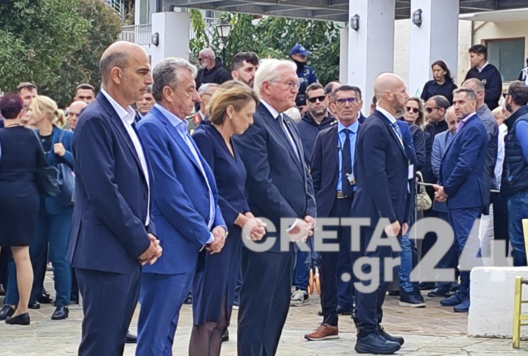 Στην Κάντανο ο Πρόεδρος της Γερμανίας – «Ζητώ συγχώρεση στο όνομα της Γερμανίας για τα βαριά εγκλήματα»