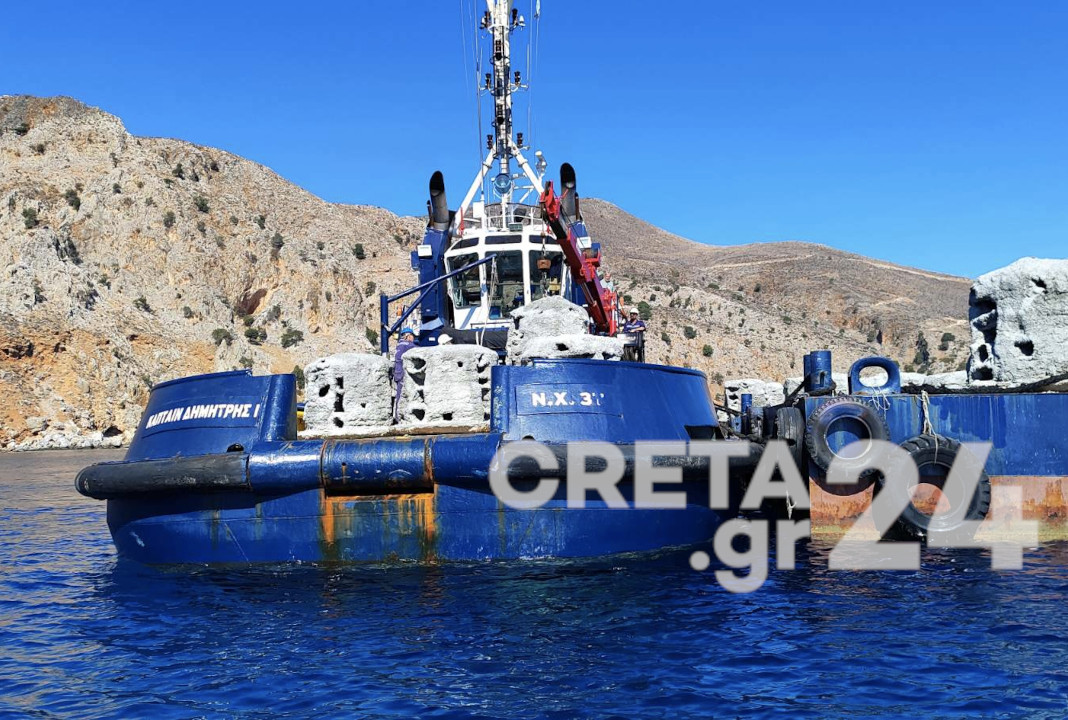 Ξεκίνησαν οι εργασίες για το καταδυτικό πάρκο στον Ομπρόσγυαλο