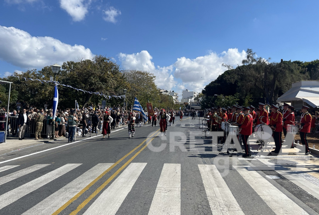 Ηράκλειο: Τιμούν την επέτειο της 28ης Οκτωβρίου