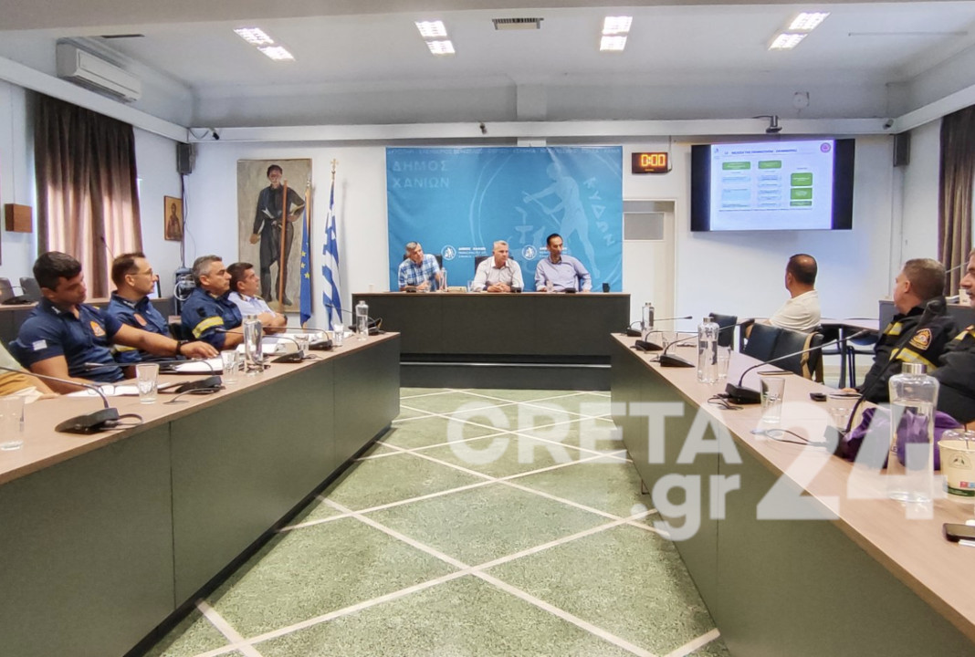 Σε ετοιμότητα ο Δήμος Χανίων και οι φορείς για τη χειμερινή περίοδο