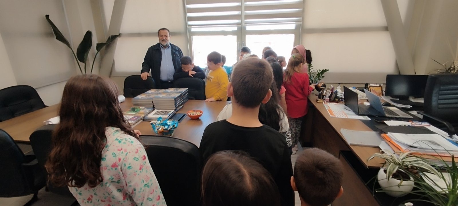 Επίσκεψη μαθητών του 1ου Δημοτικού Σχολείου στο Δημοτικό Κατάστημα Αρκαλοχωρίου