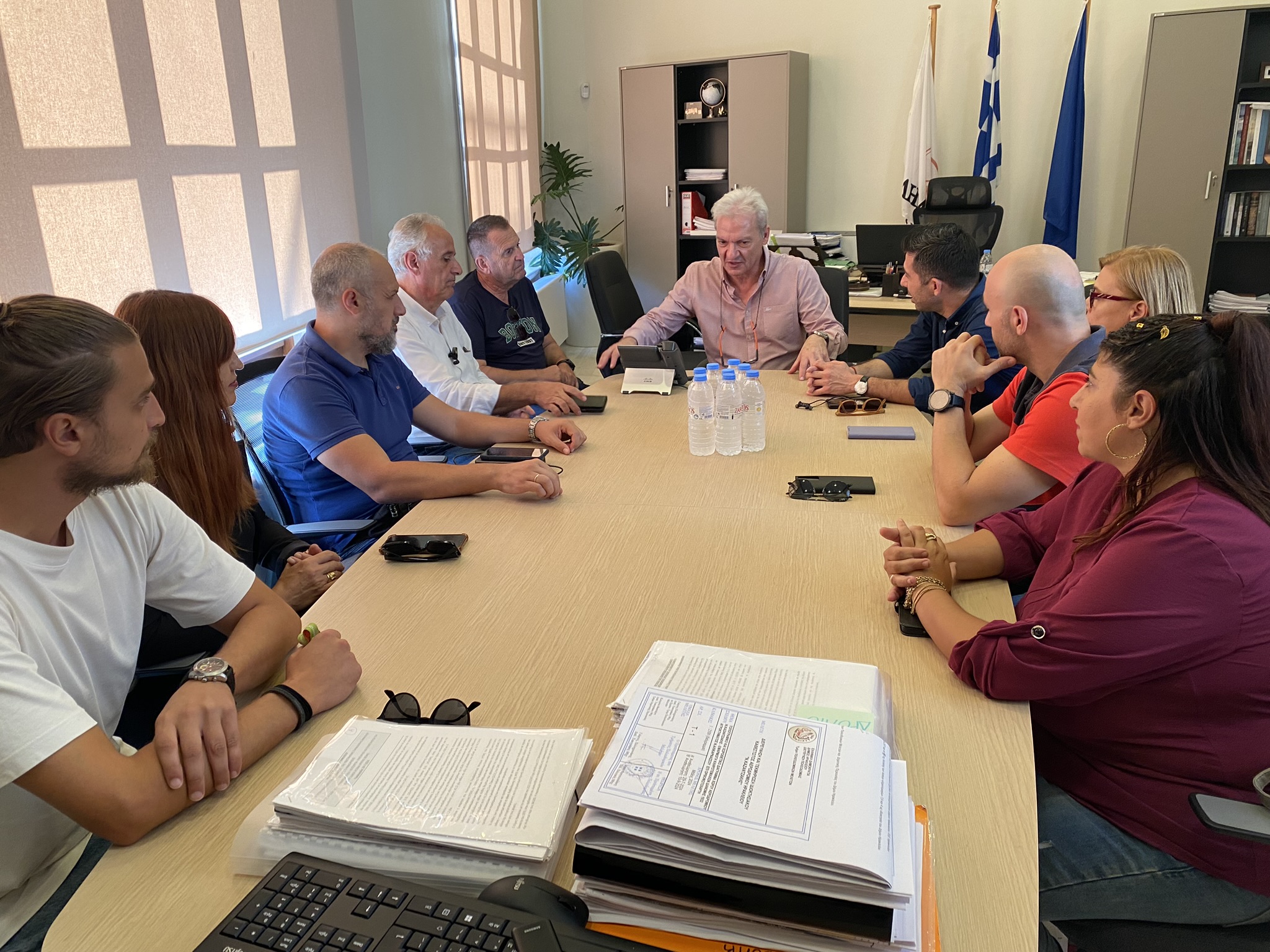 Συνάντηση Αλέξη Καλοκαιρινού με τη Διδασκαλική Ομοσπονδία Ελλάδας και τον Σύλλογο Εκπαιδευτικών Πρωτοβάθμιας Εκπαίδευσης «Δομήνικος Θεοτοκόπουλος»