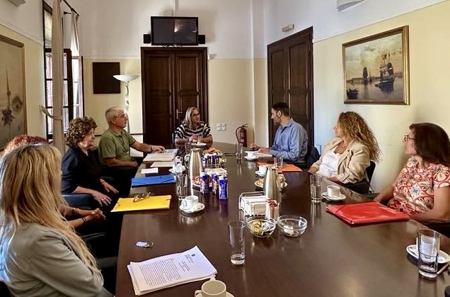 Συνάντηση εργασίας στην Αποκεντρωμένη Διοίκηση Κρήτης με την Κτηματική Υπηρεσία Δημοσίου
