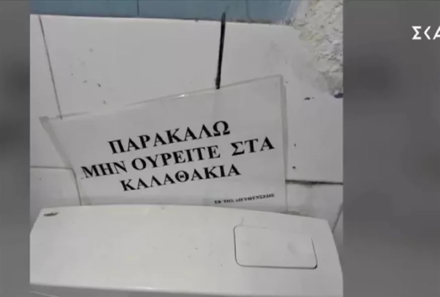 «Παρακαλώ μην ουρείτε στα καλαθάκια»: H ταμπέλα σε κολυμβητήριο που έγινε viral