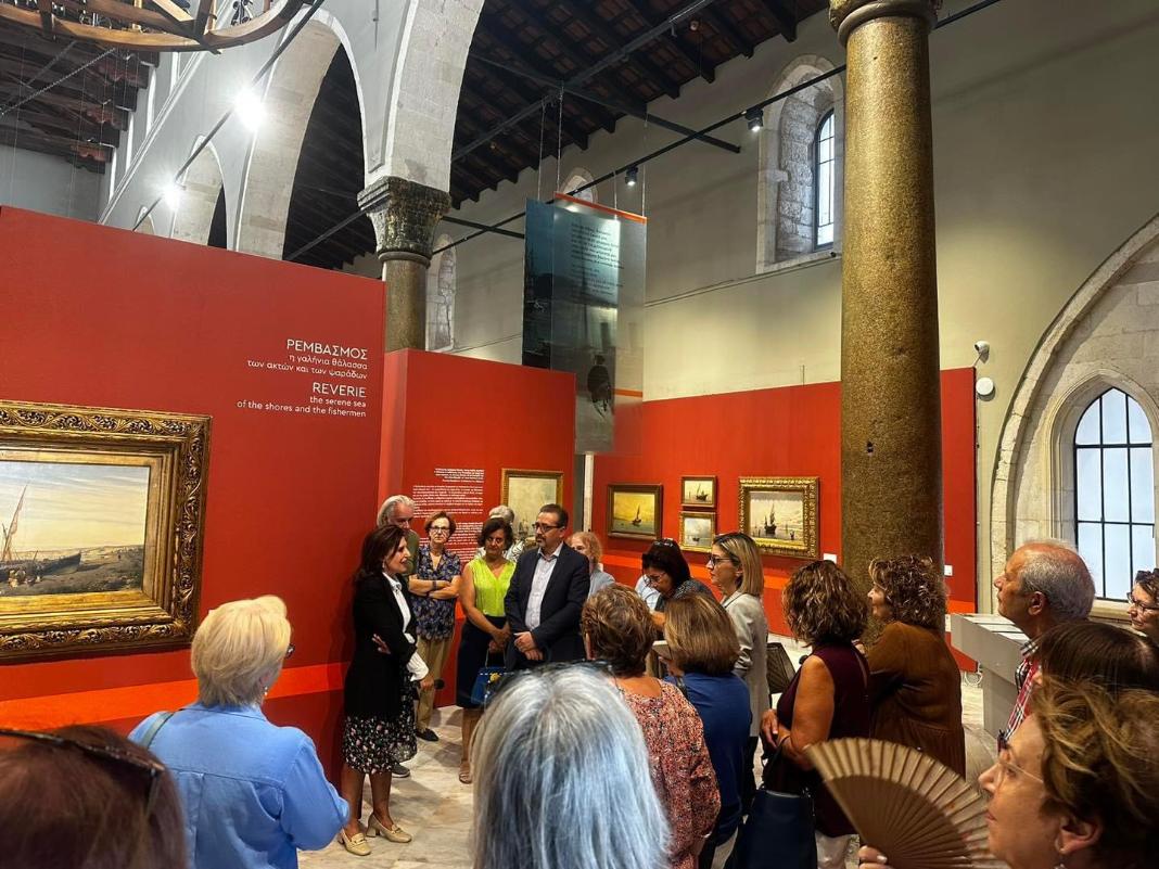 Ολοκληρώνεται στις 12 Νοεμβρίου η επιτυχημένη έκθεση «Κωνσταντίνος Βολανάκης – ίσαλος γραμμή»