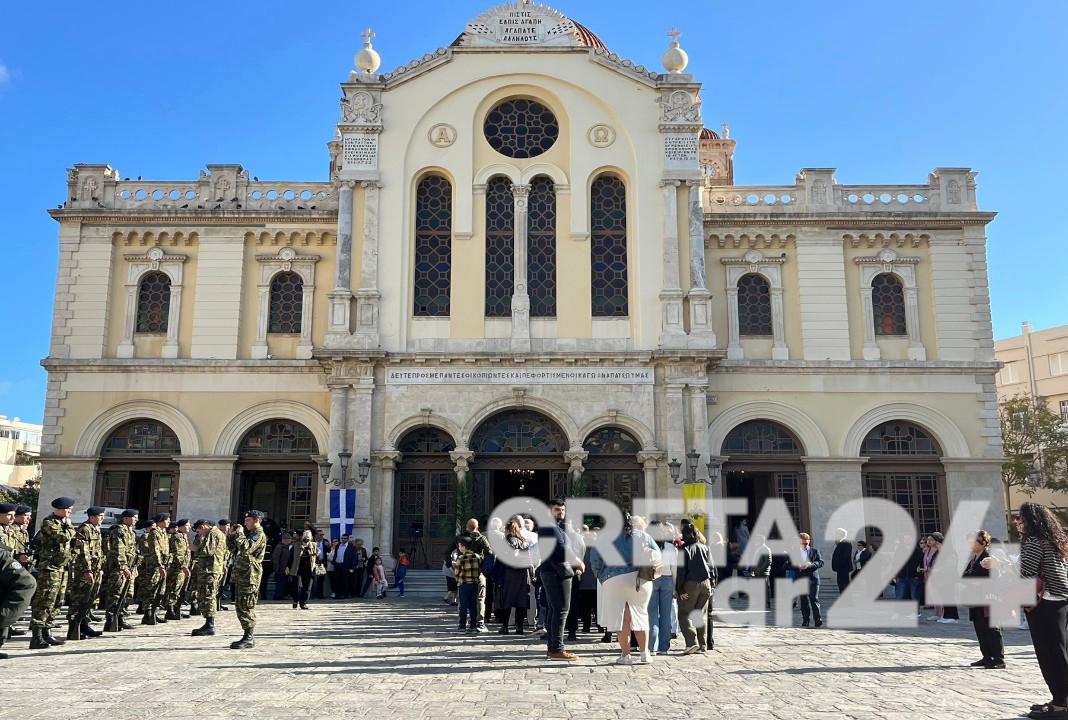 Στις εκδηλώσεις εορτασμού του Πολιούχου του Ηρακλείου Αγίου Μηνά ο Αλέξης Καλοκαιρινός