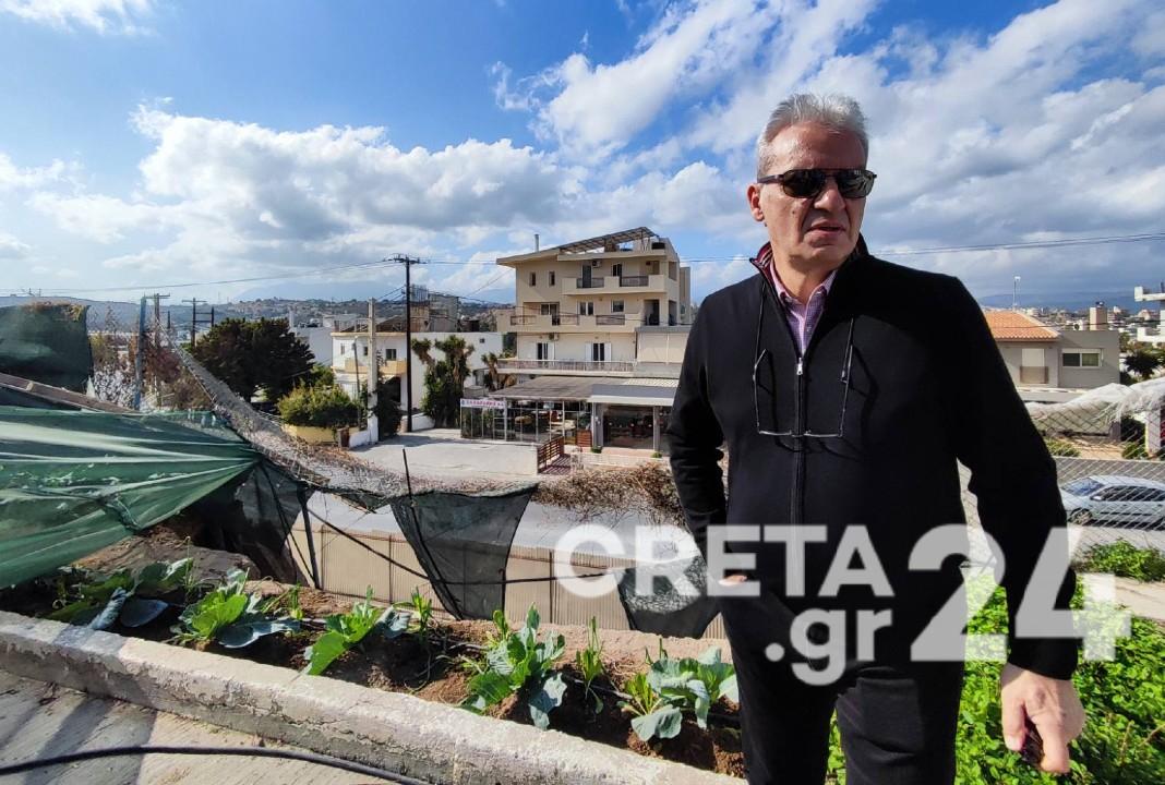 Ηράκλειο: Κατολίσθηση στο οικόπεδο όπου στεγάζονται δύο σχολεία – Τι ανέφερε ο Δήμαρχος μετά την αυτοψία