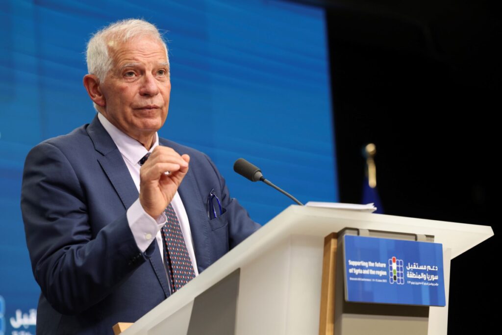 Ζοζέπ Μπορέλ: Η λέξη «εθνοκάθαρση» χρησιμοποιείται όλο και περισσότερο για τη Λωρίδα της Γάζας