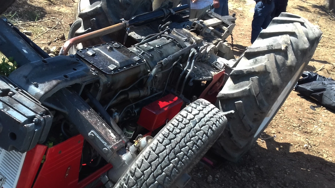 Τραγωδία στα Χανιά: Νεκρός άνδρας που καταπλακώθηκε από τρακτέρ