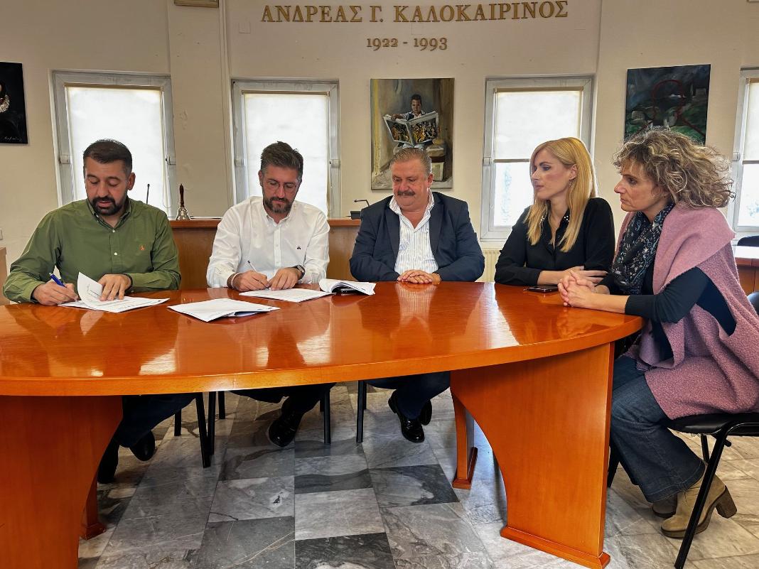 Ο Δήμαρχος Μαλεβιζίου υπέγραψε προγραμματική σύμβαση για την πρόσληψη πολιτικών μηχανικών 
