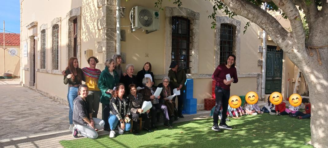 «Xριστουγεννιάτικα Βιώματα» στο ΚΕ.ΚΟΙ.Φ.Α.Π.Η Φορτέτσας με μαθητές του 12ου Νηπιαγωγείου Ηρακλείου
