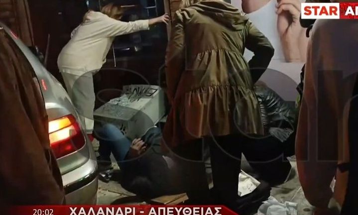 «Τρελή πορεία» ΙΧ: Έπεσε σε στάση λεωφορείου- Μια τραυματίας