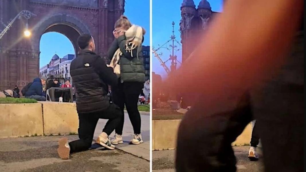 Θρασύτατος κλέφτης άρπαξε κάμερα από ζευγάρι εν ώρα πρότασης γάμου