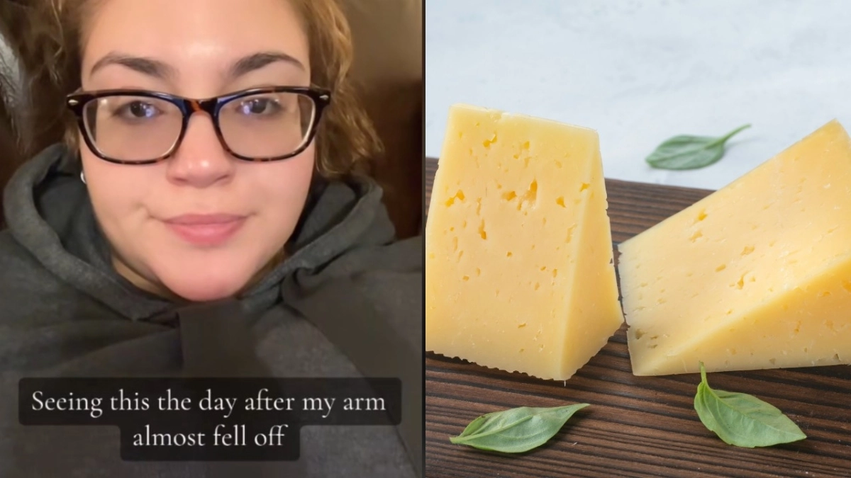 TikToker δείχνει έναν διαφορετικό τρόπο για να κόβετε το τυρί, αφού παραλίγο να… κόψει το δάχτυλό της