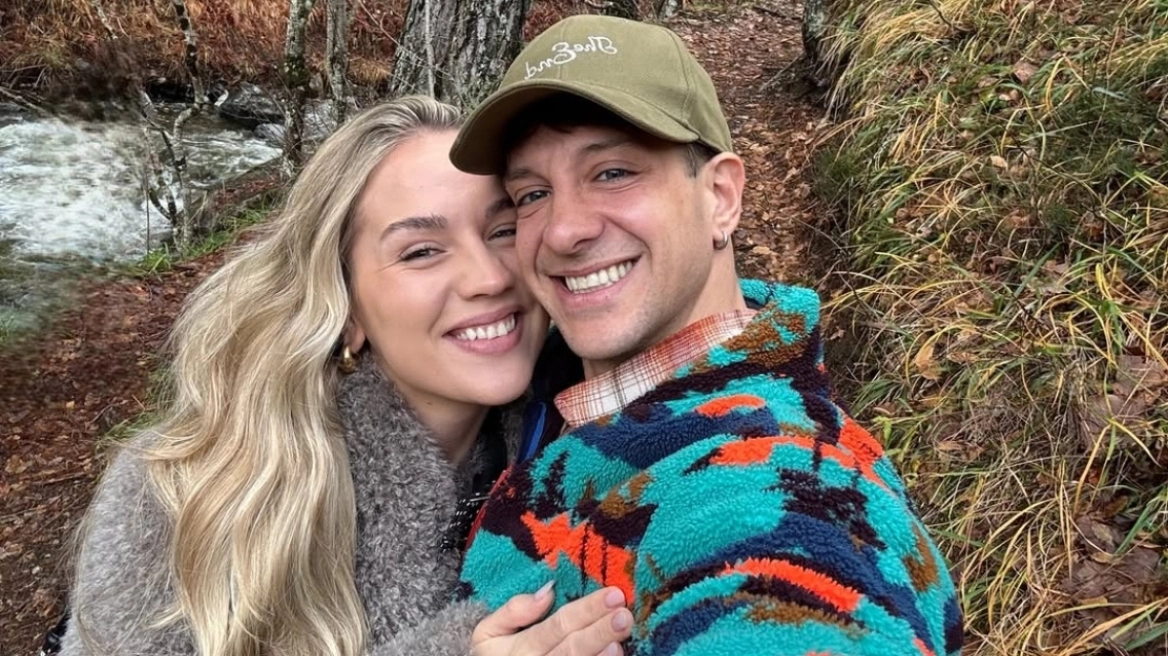 Ηλίας Μπόγδανος – Αλεξάνδρα Εξαρχοπούλου: Το φωτογραφικό άλμπουμ τους από το Μέτσοβο