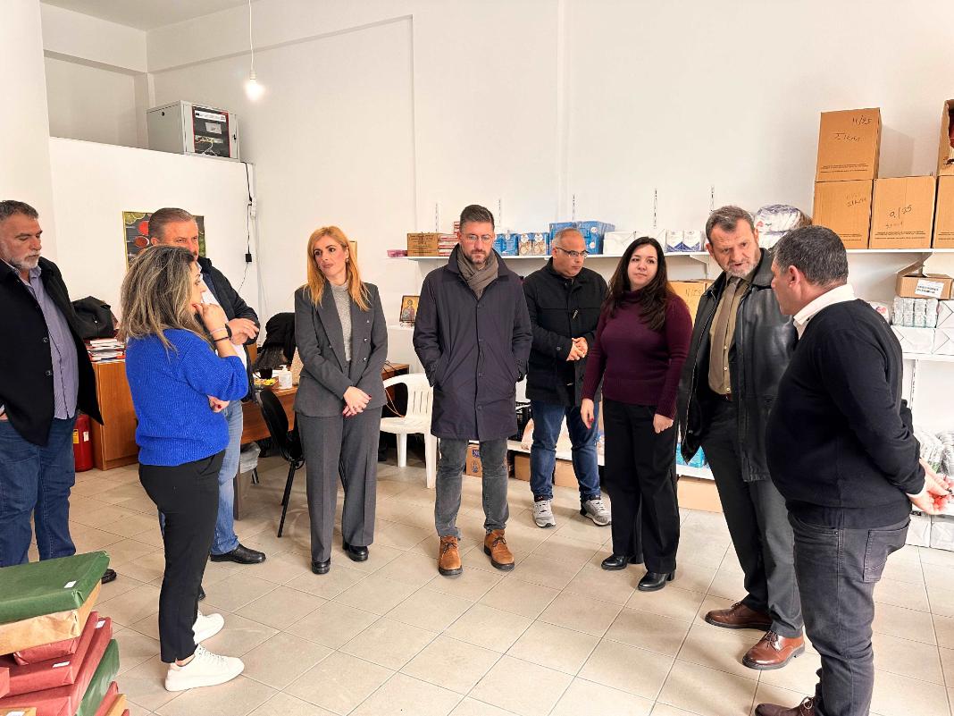 Στις Κοινωνικές Δομές του Δήμου Μαλεβιζίου βρέθηκε ο Μενέλαος Μποκέας