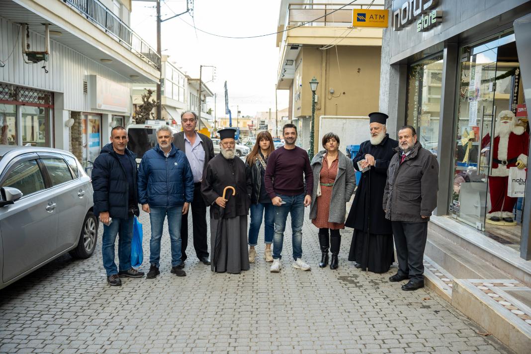 Παραμονή Πρωτοχρονιάς: Ημέρα ανταλλαγής ευχών για τον Δήμαρχο Μινώα Πεδιάδαςκαι τους συνεργάτες του