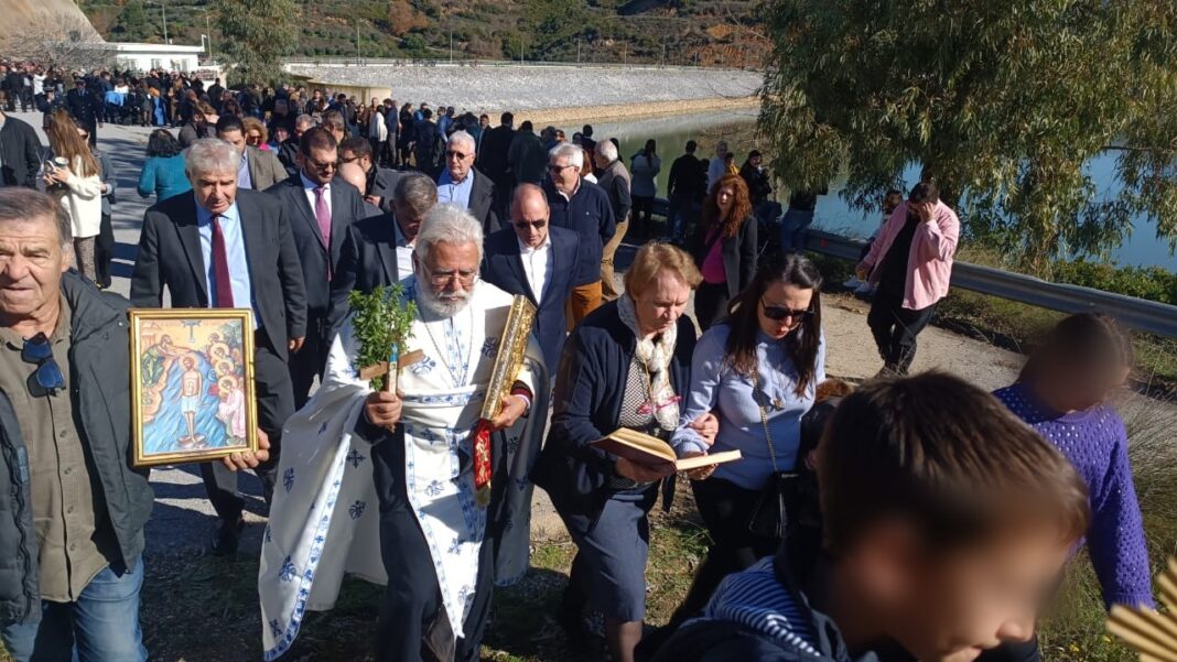 Αγιάστηκαν τα ύδατα στις σημαντικότερες εγκαταστάσεις νερού του Οργανισμού Ανάπτυξης Κρήτης