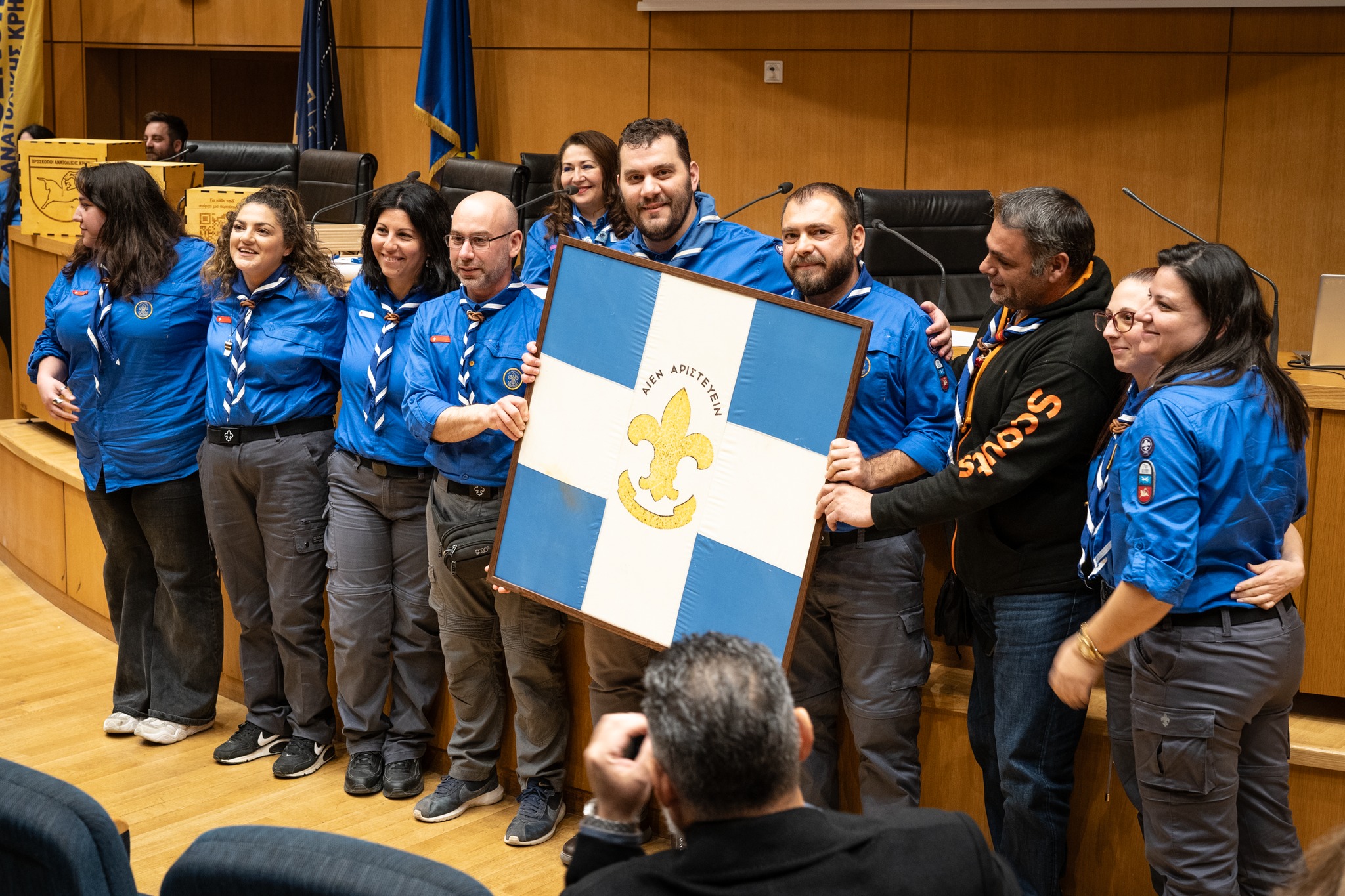 Οι Πρόσκοποι Ανατολικής Κρήτης έκοψαν την πρωτοχρονιάτικη πίτα τους για το 2025