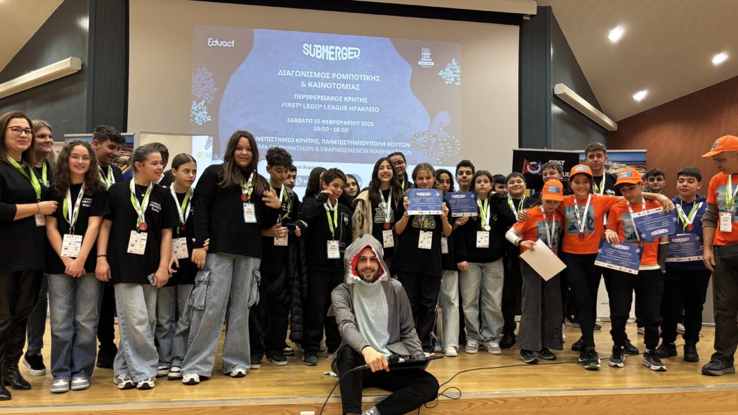 Ολοκληρώθηκε το FIRST® LEGO® League Ηράκλειο – Βραβεία και προκρίσεις στον Ελληνικό Τελικό