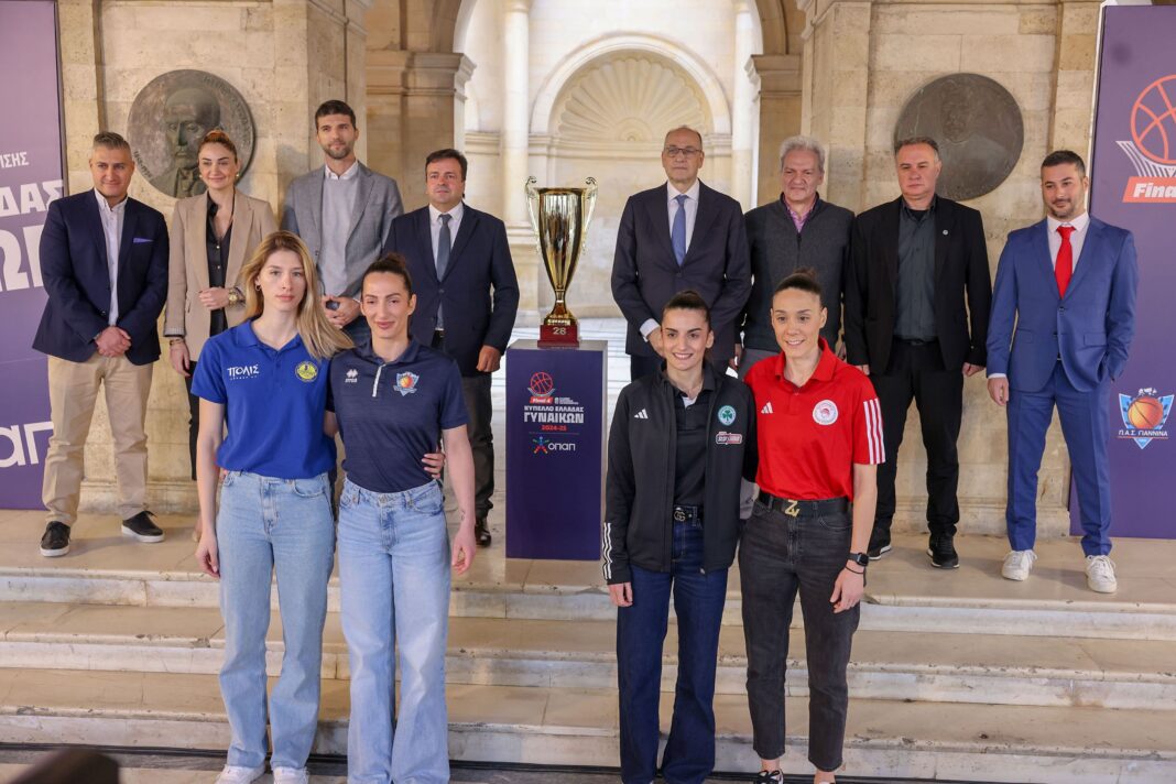 Στο αίθριο της Λότζια το τρόπαιο του ΟΠΑΠ Final 4 Κυπέλλου Γυναικών Ελλάδας