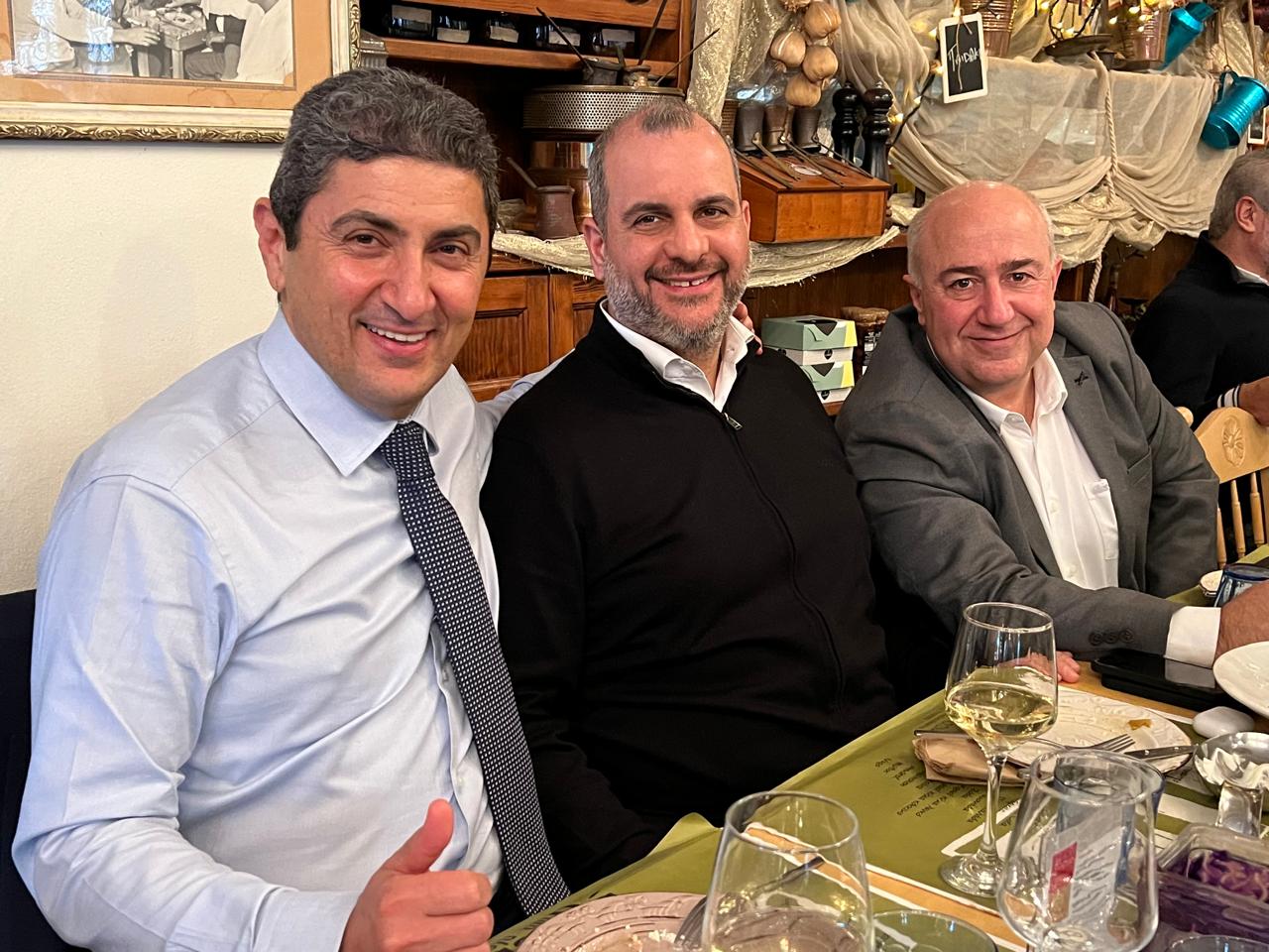 Στην κοπή της πίτας της Αναπτυξιακής Κρήτης ο Λευτέρης Αυγενάκης