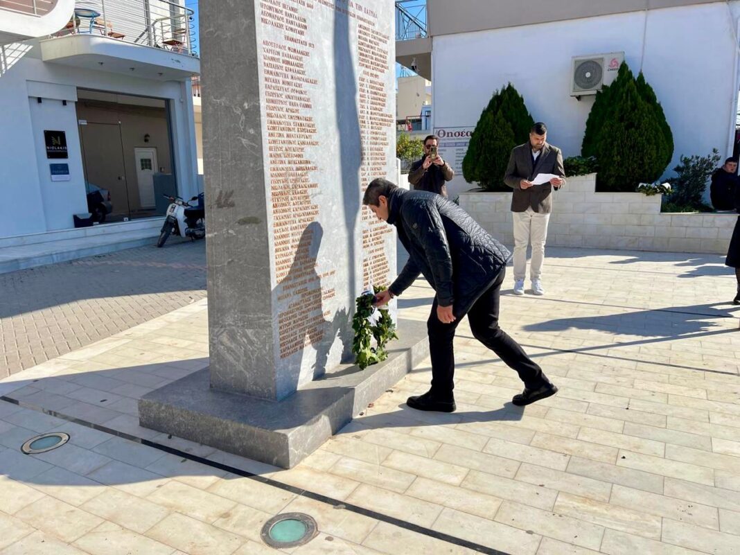 Λ. Αυγενάκης: Τιμή και Μνήμη στους Ήρωες του Τυμπακίου