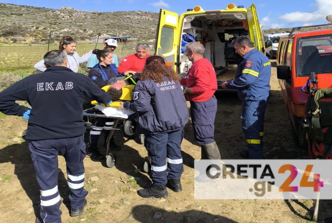 Κρήτη: Πήγε να μαζέψει αγκινάρες και κατέληξε στο νοσοκομείο – Τραυματίστηκε σοβαρά 32χρονος (εικόνες)