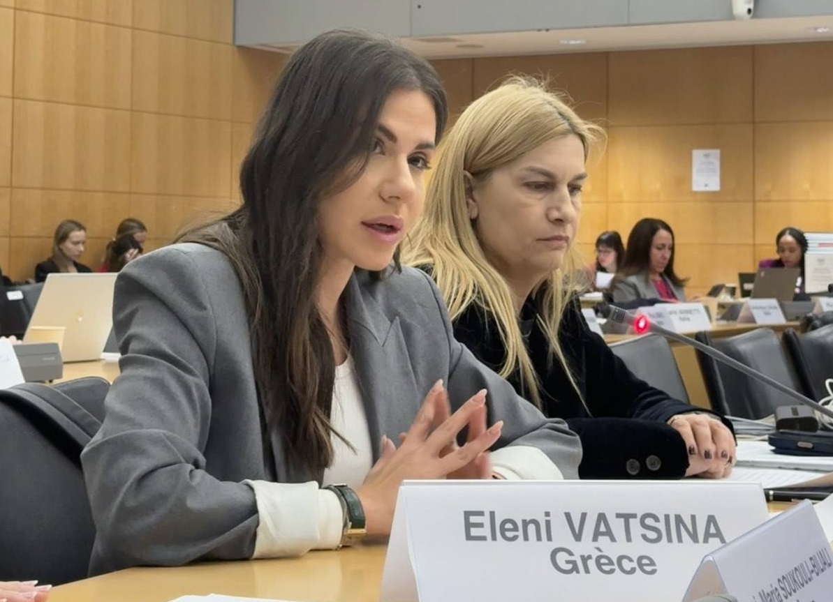 Στην Ολομέλεια του ΟΟΣΑ η Ελένη Βατσινά – Έφερε στο “τραπέζι” τη δημογραφική κρίση