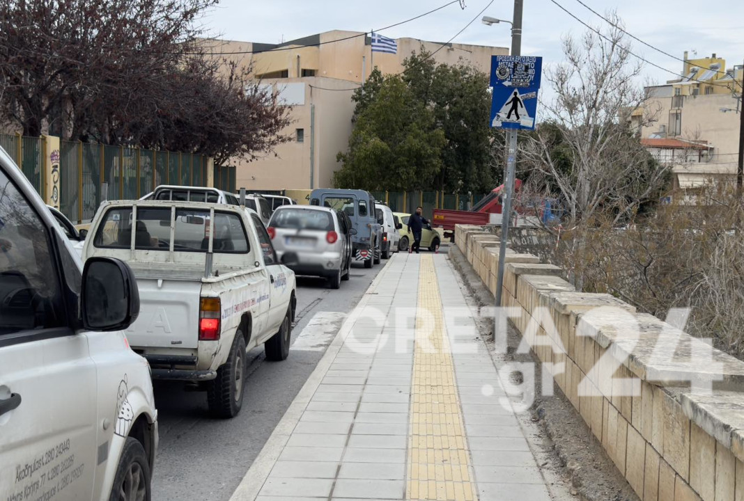 Ηράκλειο: Γολγοθάς η οδός Πυράνθου για τους οδηγούς