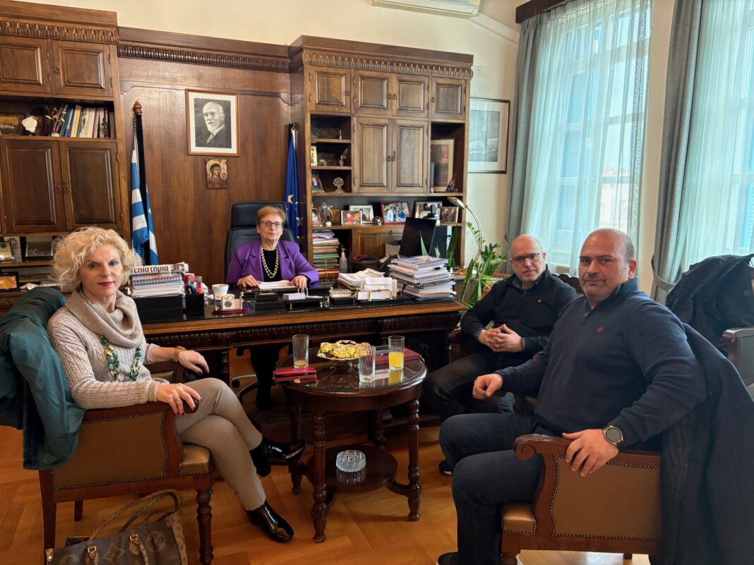 Επίσκεψη Εκπροσώπων της ΑΔΕΔΥ στην Αντιπεριφερειάρχη Ρεθύμνης