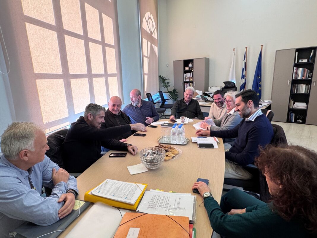 Οι επαφές του Δημάρχου Ηρακλείου Αλέξη Καλοκαιρινού με φορείς της πόλης συνεχίζονται