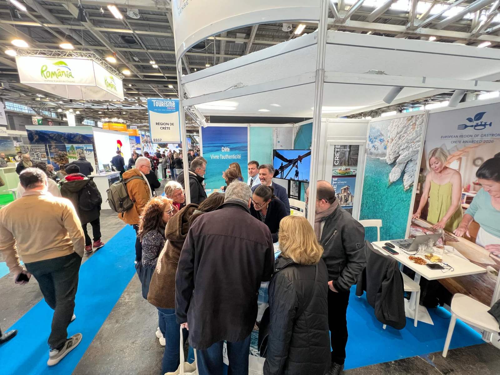 Πόλος έλξης η Κρήτη στην διεθνή έκθεση τουρισμού «Salon Mondial du Tourisme»