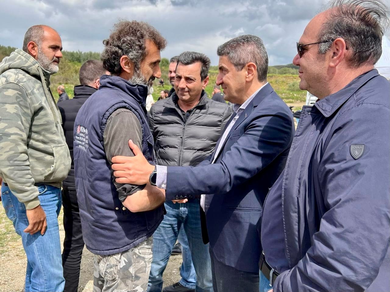 Ο Λ. Αυγενάκης στη 2η Ιππική Συνάντηση και Επίδειξη Γεωργαλίδικων Αλόγων
