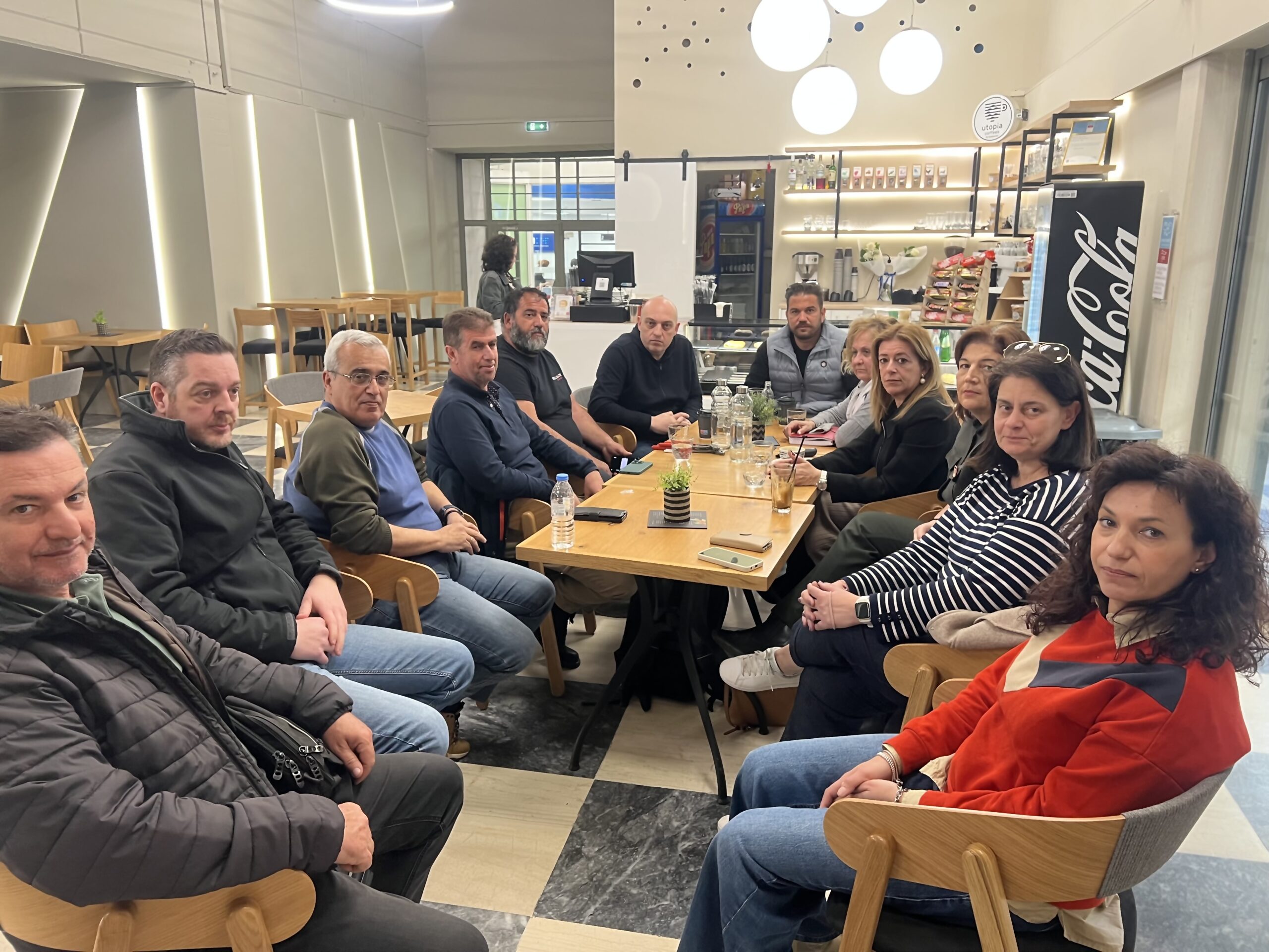 Συνάντηση της δημοτικής παράταξης «Ηράκλειο για Σένα» με εκπροσώπους των εργαζομένων του δήμου