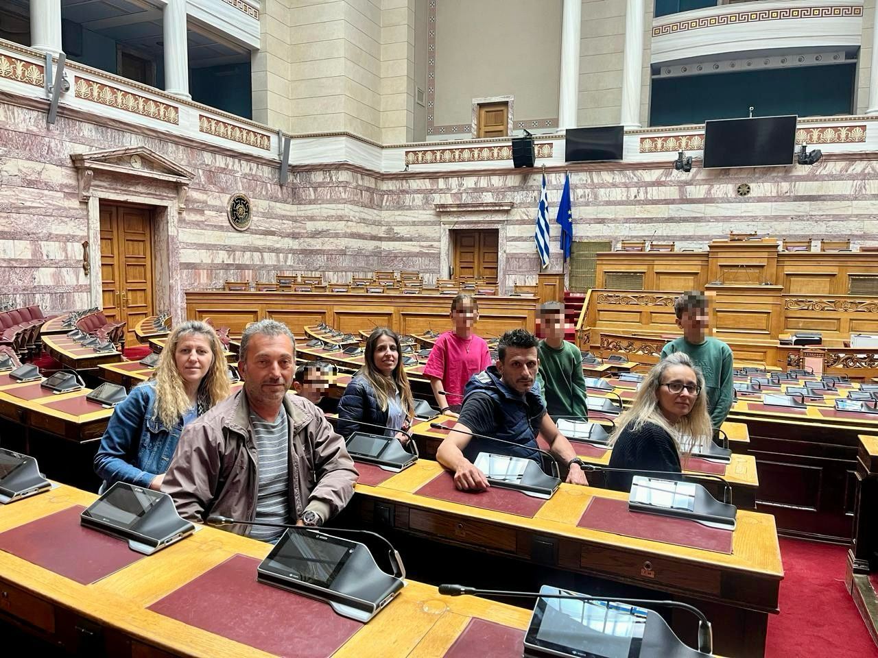 O Λ. Αυγενάκης για την επίσκεψη του Δημοτικού Σχολείου Πόμπιας στη Βουλή