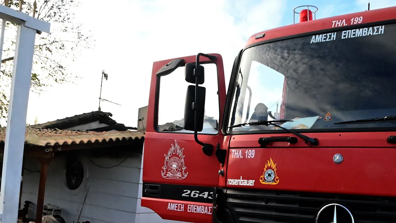 Πυρκαγιά σε μονοκατοικία – Νεκρός 60χρονος άνδρας