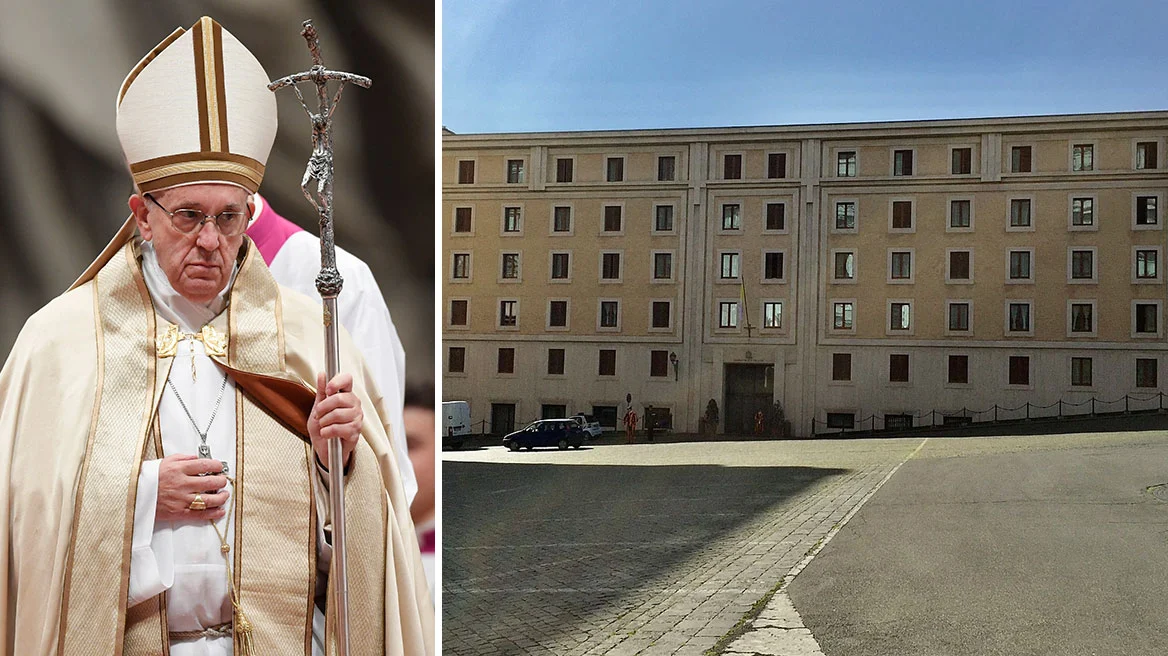 Βολίδα τρύπησε τέντα και καρφώθηκε σε τραπέζι σπιτιού