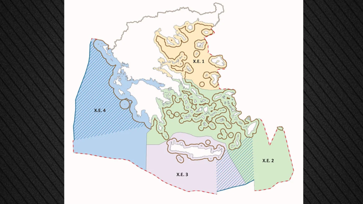 Ανακοινώθηκε ο Θαλάσσιος Χωροταξικός Σχεδιασμός της Ελλάδος – Δείτε τον χάρτη για Αιγαίο, Κρητικό και Ιόνιο Πέλαγος