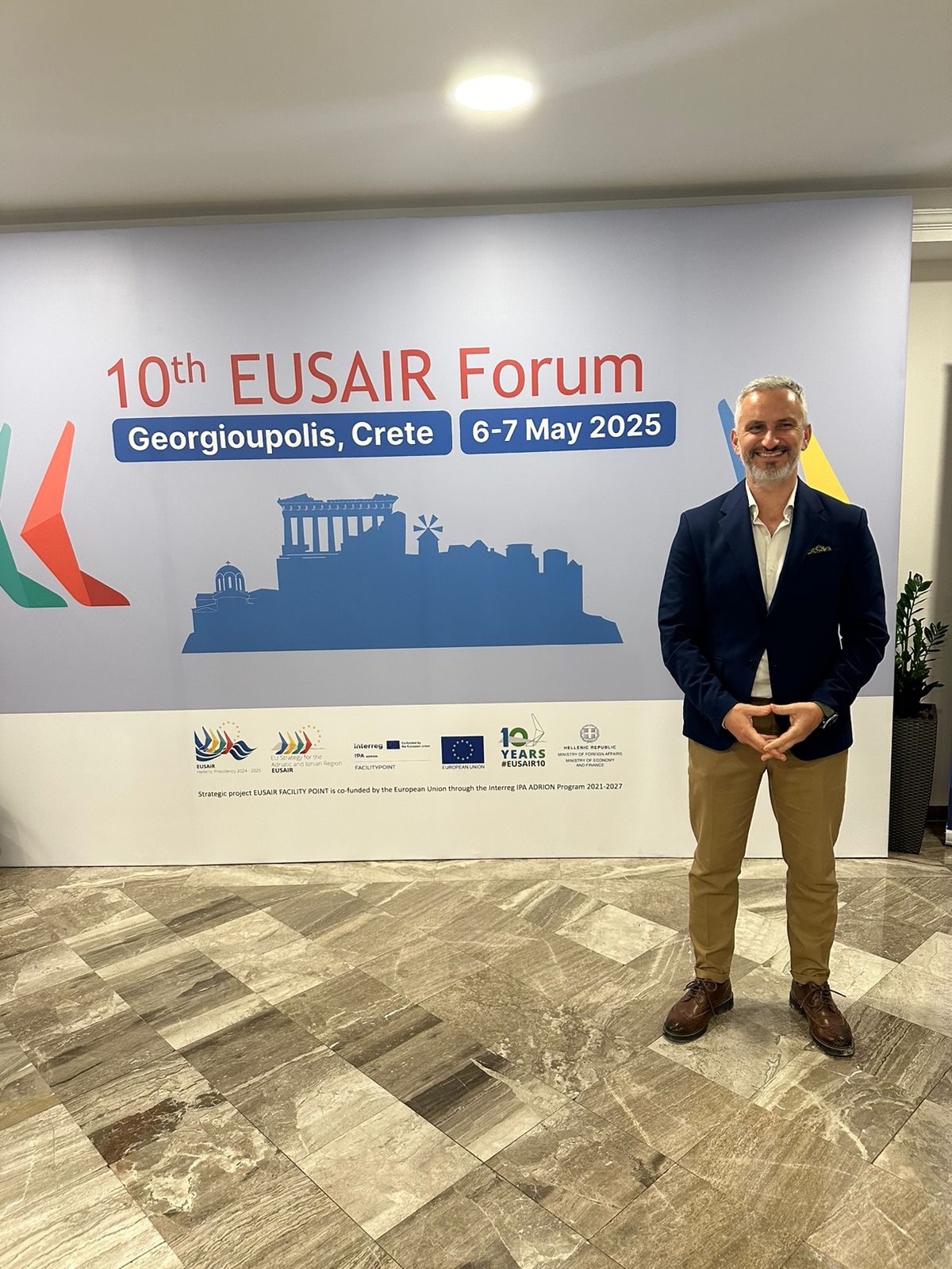 Συμμετοχή του Αντιπεριφερειάρχη Κρήτης για την Κλιματική Αλλαγή και τη Βιώσιμη Κινητικότητα, στο 10ο EU-SAIR Forum στη Γεωργιούπολη
