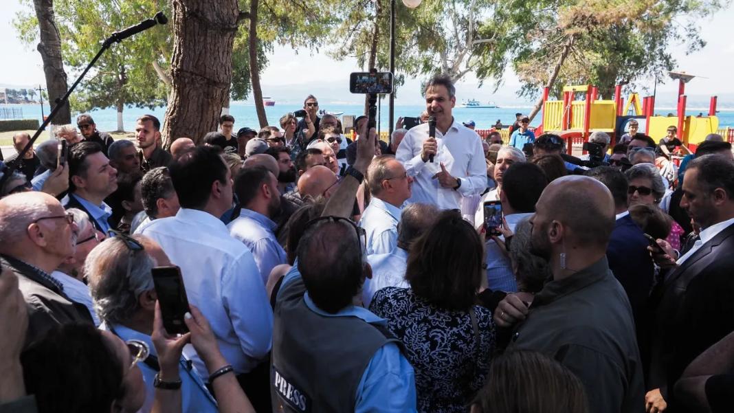 Μητσοτάκης από Εύβοια: Η σωστή λειτουργία της αγοράς πρώτη μας προτεραιότητα