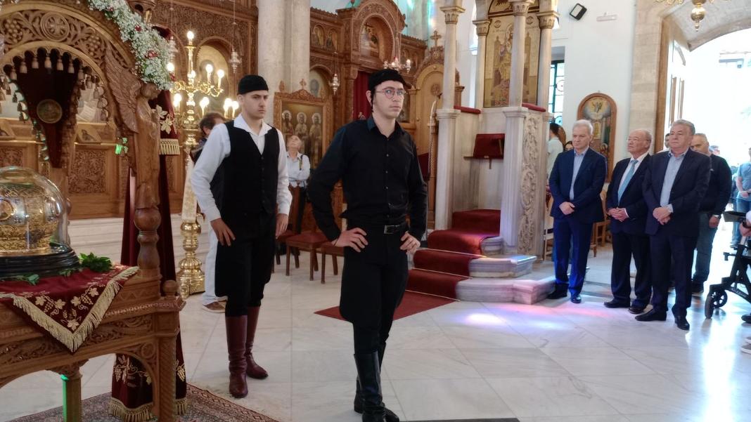 Ο Δήμαρχος Ηρακλείου Αλέξης Καλοκαιρινός στις εκδηλώσεις για την 59η επέτειο επανακομιδής της Τιμίας Κάρας του Αγίου Αποστόλου Τίτου