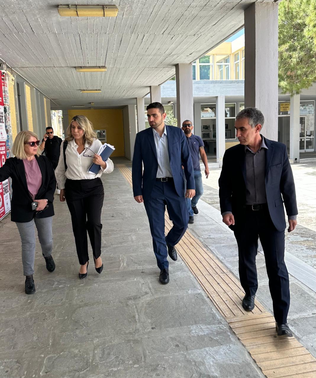 Στη ΣΑΕΚ Ηρακλείου με την Υφυπουργό Τουρισμού Άννα Καραμανλή ο Κωνσταντίνος Κεφαλογιάννης