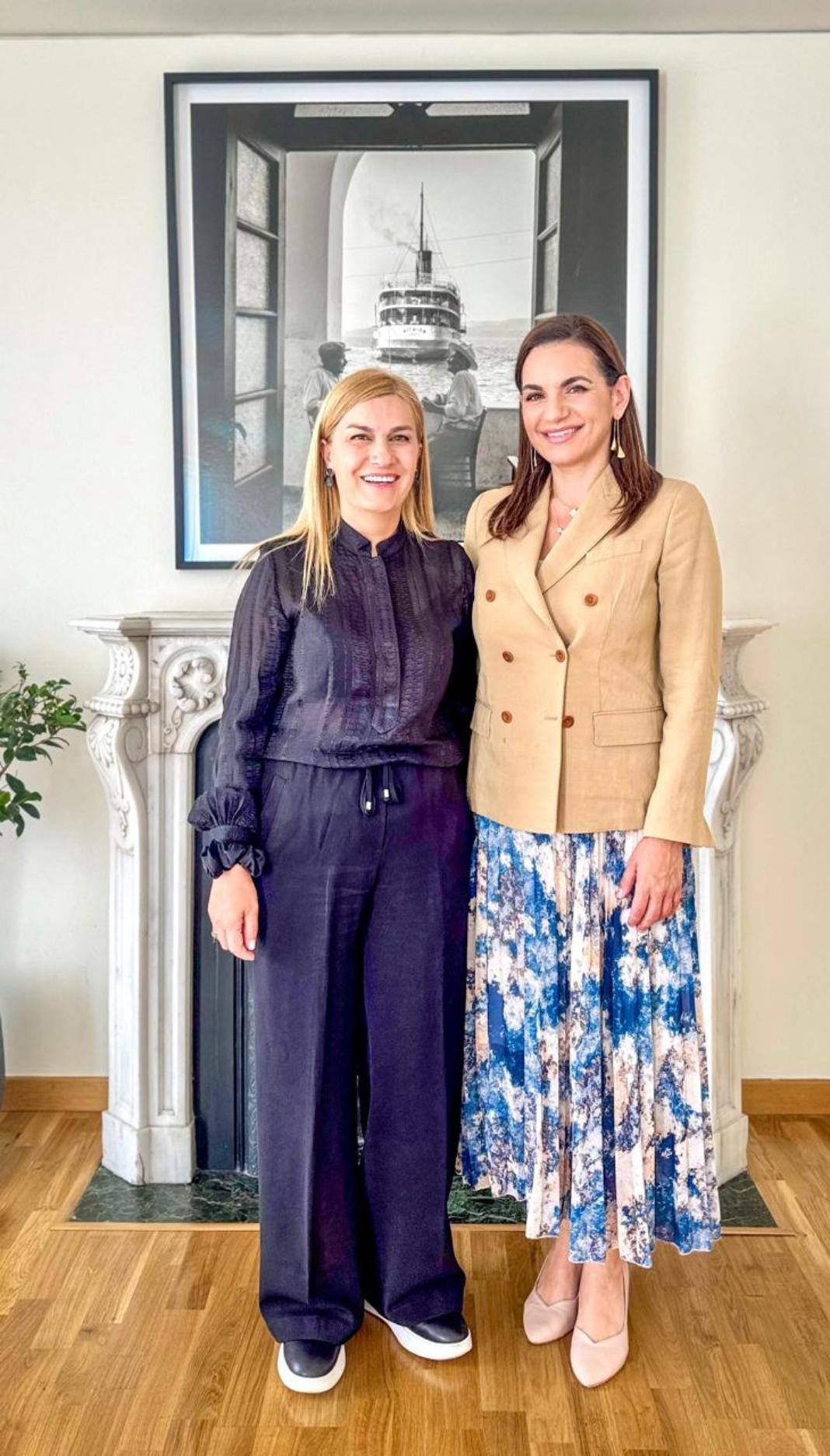 Συνάντηση Βολουδάκη – Κεφαλογιάννη για τον βιώσιμο και εναλλακτικό τουρισμό