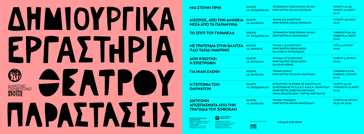 Παρουσιάσεις εργαστηρίων του ΔΗΠΕΘΕ Κρήτης