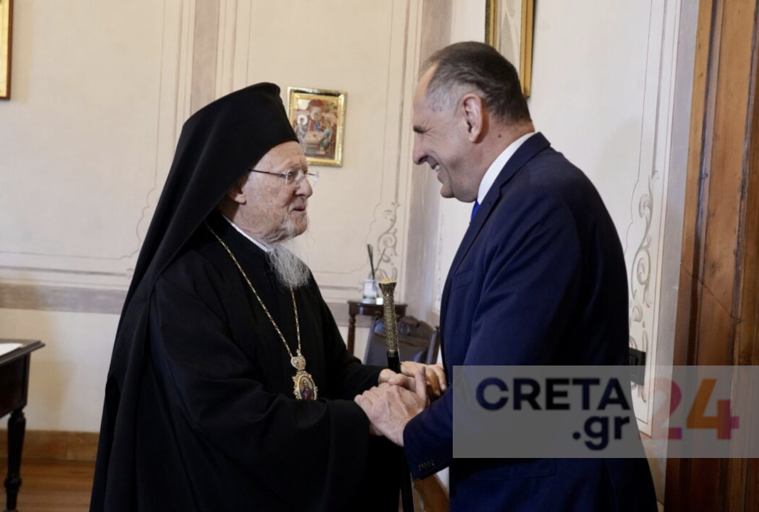 Η Κρήτη στο… μενού της συνάντησης Γεραπετρίτη – Πατριάρχη