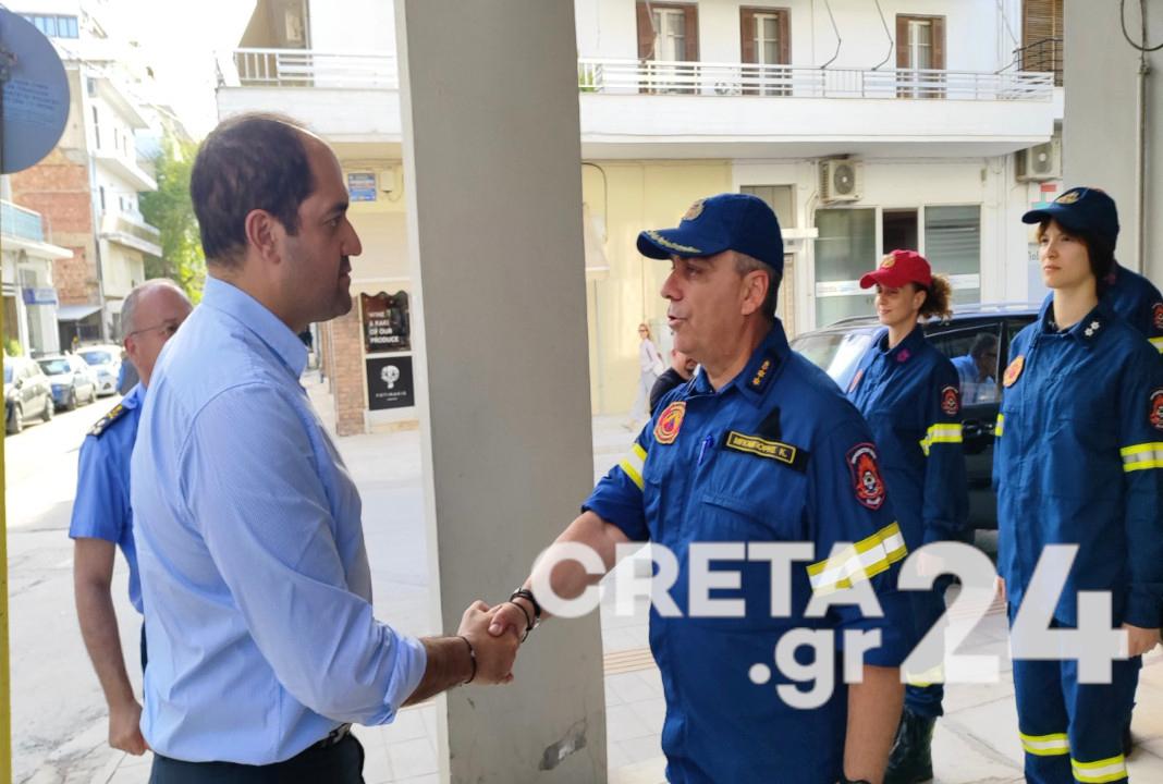 Γ. Κεφαλογιάννης: Αυτός θα είναι ο ρόλος των δασοκομάντος στην Κρήτη – Τι θα γίνει με την μετεγκατάσταση της Π.Υ. Χανίων