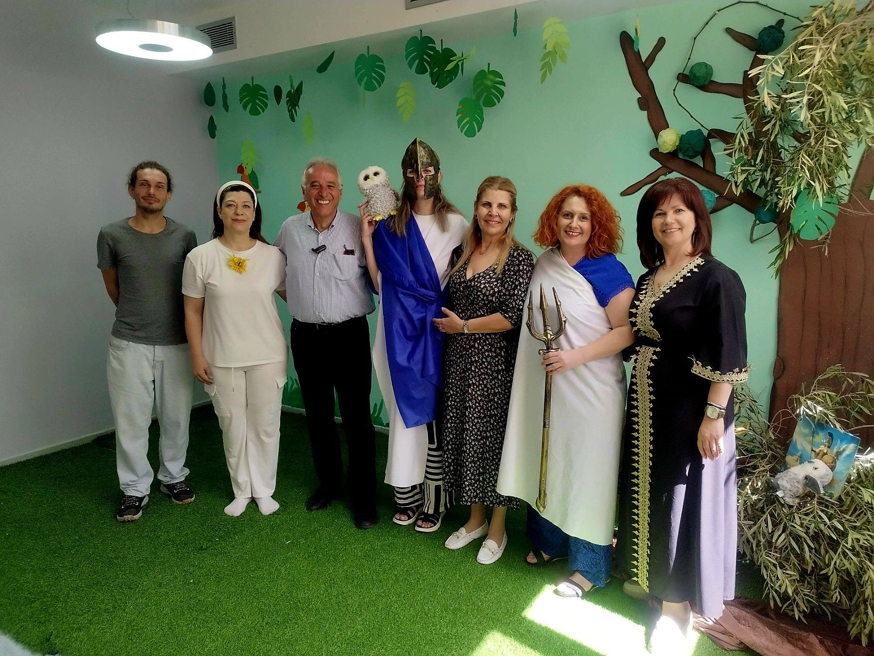 Ο μύθος της Αθηνάς και του Ποσειδώνα μέσα από το θεατρικό παιχνίδι στον ΙΒ Βρεφονηπιακό σταθμό του Δήμου Ηρακλείου