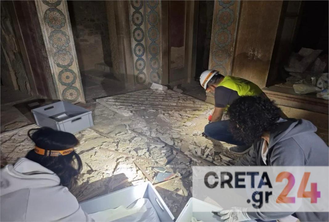 Κνωσός: Μετά την κατάρρευση τοιχογραφίας κι άλλα σημεία εκπέμπουν SOS – «Υπάρχει ανεπαρκής συντήρηση»